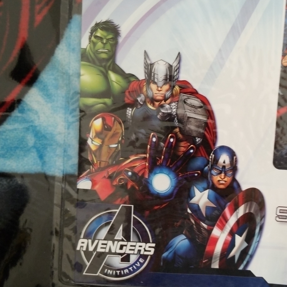 ✨NWT Marvel Avengers Silk Touch Sherpa Throw Blanket 60"x80" Twin Size!✨ - Picture 5 of 8